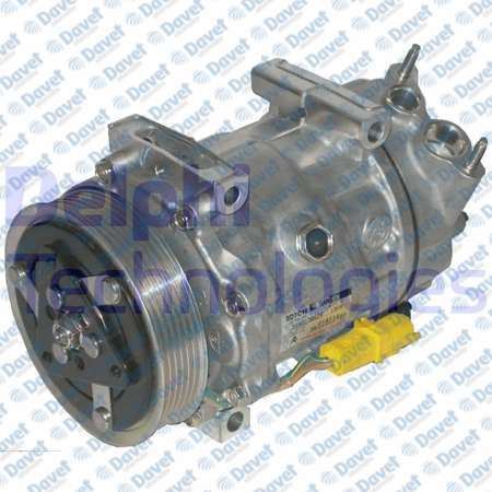 DELPHI TSP0155474 Klima Kompresoru Peugeot P 307 P308 P3008 P508 C4  C5